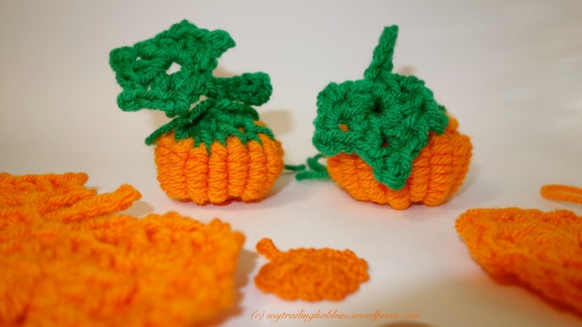 crochet pumpkin bullion stitch