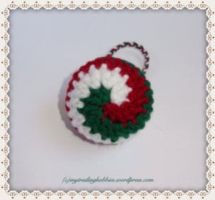 Spiral Crochet Crochet Ornament Crochet Snowball Christmas Ornament Crochet Baubles