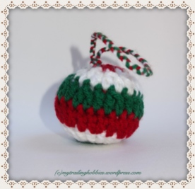 Spiral Crochet Crochet Classic Ornament Crochet Snowball Christmas Ornament Crochet Baubles