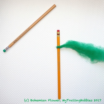 Spinning Yarn on a Pencil 2